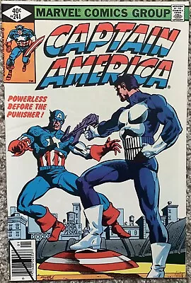 Buy CAPTAIN AMERICA #241  (MARVEL,1980) Punisher Appearance  ~ • 38.83£
