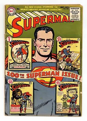 Buy Superman #100 GD/VG 3.0 1955 • 248.51£