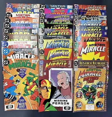 Buy Mister Miracle Complete Set Run 1-28 1988 Dc Bulk Collection Bagged Boarded • 50£