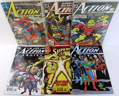 Buy Action Lot Of 6 #591, 592, 638, 857, 693, 642 DC (1987) 1st Print Comic Books • 33.98£