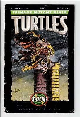 Buy Teenage Mutant Ninja Turtles 54 (Mirage 1992) VG+ 1st Karai • 7.77£
