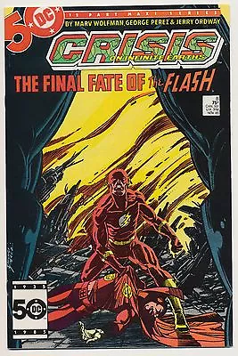 Buy Crisis On Infinite Earths #8 DC 1985, Death Of Flash, Barry Allan, Perez Art • 17.86£