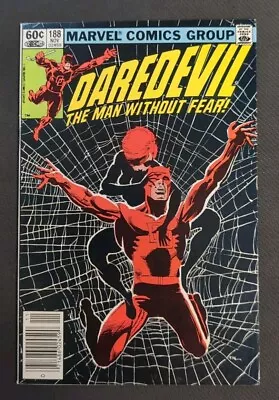 Buy Daredevil #188 1982 Marvel Comics Near Mint Frank Miller  • 11.65£