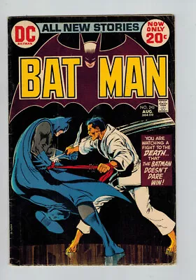 Buy Batman (1940) # 243 (4.0-VG) (986605) Neal Adams Cover And Art 1972 • 36£
