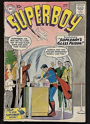 Buy Superboy #73 DC Comics Silver Age 1959 “Superboy’s Glass Prison” Superman • 23.29£