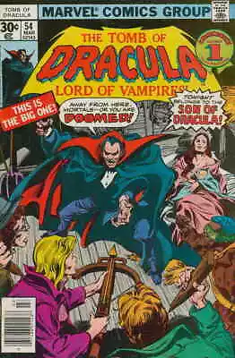 Buy Tomb Of Dracula #54 VG; Marvel | Low Grade - Blade Vampire Hunter - We Combine S • 9.31£