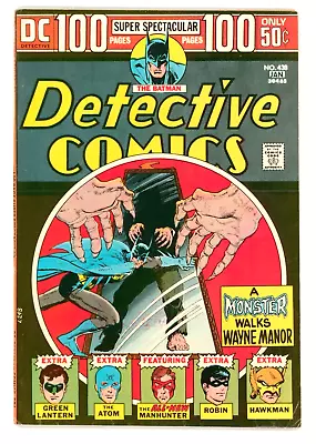 Buy Detective Comics #438 VF/NM 9.0 First 100 Page Giant • 59.95£