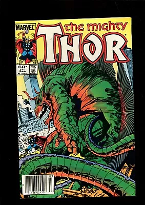 Buy Thor 341 (9.0) Newsstand Walter Simonson Marvel (b039) • 4.66£