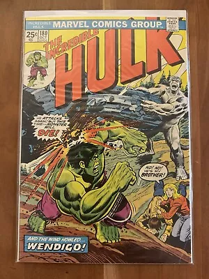 Buy The Incredible Hulk (1962) #180 Marvel First 1st Cameo Wolverine Value Stamp • 622.40£
