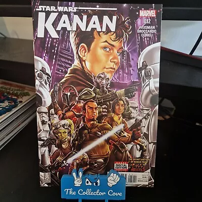 Buy Star Wars Kanan 12 1st Cameo Appearance Grand Inquisitor (2016, Marvel) • 10.99£