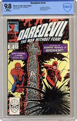 Buy Daredevil #270D CBCS 9.8 1989 21-44C4905-003 • 322.29£