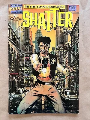 Buy SHATTER  The First Computerized Comic Book   Special #1  1985  First Comics • 10.86£