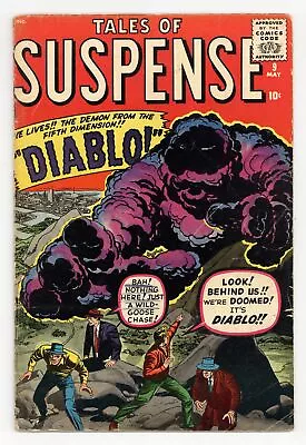 Buy Tales Of Suspense #9 GD/VG 3.0 1960 Iron Man Prototype • 159.20£
