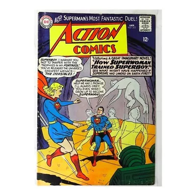 Buy Action Comics #332 - 1938 Series DC Comics VG+ Full Description Below [c  • 18.87£