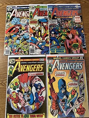 Buy The Avengers #145 146 147 148 149 Lot Run Set Marvel Comics Bronze Age 1st Print • 23.29£
