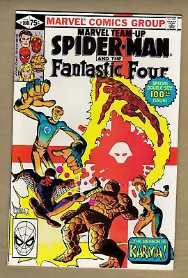 Buy Marvel Team-Up #100 (Dec 1980) - Black Panther, FF, Spider-Man, 9.0 VF/NM • 8.17£