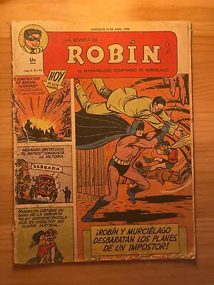 Buy Robin N° 73 Muchnik Detective Comics Nº 179 Batman Argentina 1952 • 38.05£