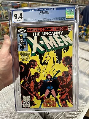 Buy Uncanny X-Men 134 CGC 9.4 NM , 1st Dark Phoenix, J. Byrne (Marvel 1980) • 189.83£