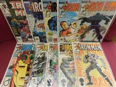 Buy Iron Man 191 192 193 194 195 196 197 198 199 200 Marvel Comic Run 1985 Fn/vf • 38.90£