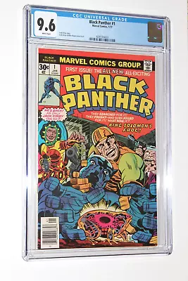 Buy Black Panther #1 CGC 9.6 🔥 (1977) Jack Kirby Story🔥 White Pages • 260.63£
