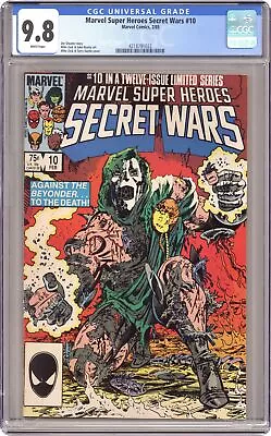 Buy Marvel Super Heroes Secret Wars #10D Direct Variant CGC 9.8 1985 4218791022 • 201.92£
