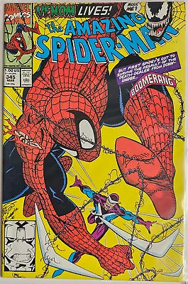 Buy Amazing Spider-Man #345 (03/1991) - 1st Carnage Symbiote. Direct VF/NM - Marvel • 11.88£