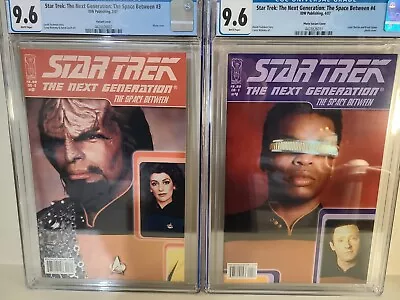 Buy Cgc 9.6 Star Trek Set Of 2 Photo Covers - Press To 9.8?  Top Census, White Pages • 193.38£