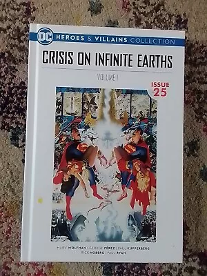 Buy DC Crisis On Infinite Earth # VOL 1 DC HEROES & VILLAINS HARDBACK George Perez • 5£