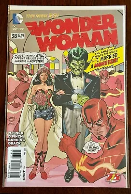 Buy Wonder Woman Comic Book #38 March 2015 NM DC Comics New 52 Series Flash Variant • 3.88£