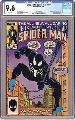 Buy Spectacular Spider-Man Peter Parker #107 CGC 9.6 1985 3956978019 • 89.31£
