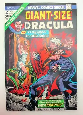 Buy Giant-Size Dracula #2 Marvel 1st App Y'Garon Series Cont. From Giant-Size Chille • 34.95£