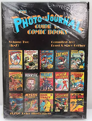 Buy PHOTO-JOURNAL GUIDE To Comic Books Mint 1st Edition Vol 2  K - Z 450 Pg GIANT HB • 59.99£
