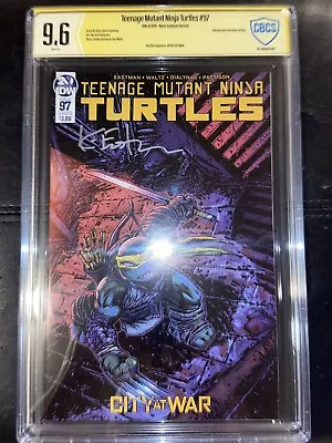 Buy Teenage Mutant Ninja Turtles #97B CBCS Not CGC 9.6 SS Signed Eastman • 120.37£