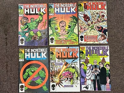 Buy The Incredible Hulk 1985 Vol 1 No 314 - 319 Marvel Comics • 22.30£