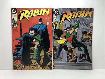 Buy DC ROBIN #1 & #2 (1990 DC) Free Poster Included Direct Edition Very Fine • 6.21£