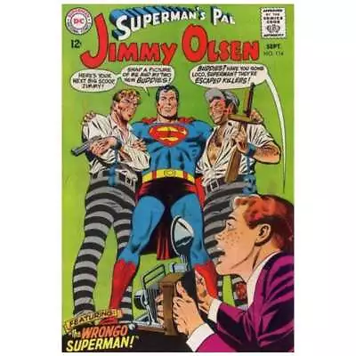 Buy Superman's Pal Jimmy Olsen #114  - 1954 Series DC Comics Fine+ [u. • 13.74£