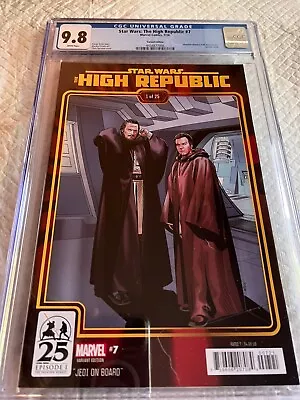 Buy Star Wars The High Republic #7 2024 Marvel Comics Chris Sprouse Variant CGC 9.8 • 49.12£