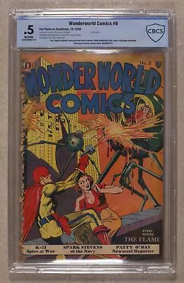 Buy Wonderworld Comics #8 CBCS 0.5 1939 18-0438BD0-014 • 955.23£