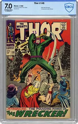 Buy Thor #148 CBCS 7.0 1968 21-34BDE0B-017 • 93.19£