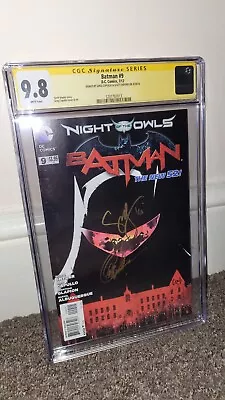 Buy Batman #9 CGC 9.8 2X SS, Signed By Snyder & Capullo !  • 85£