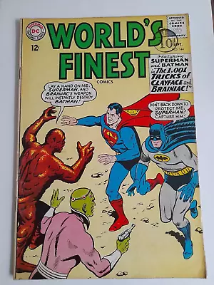 Buy World's Finest #144 Sept 1964 VGC- 3.5 The 1,000 Tricks Of Clayface And Brainiac • 11.99£