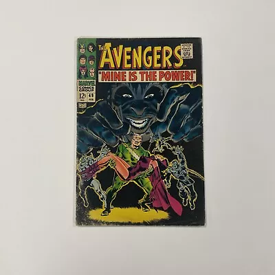 Buy Avengers #49 1968 VG-  Scarlet Witch QuitS 1st Appearance Of Typhon Cent Copy • 24£