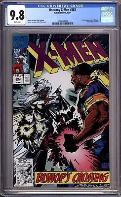 Buy Uncanny X-Men 283 CGC Graded 9.8 NM/MT Marvel Comics 1991 • 77.65£