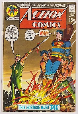 Buy Action Comics #402 With Superman , Fine - Very Fine Condition • 14.76£