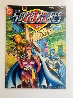 Buy UK DC Comics THE SUPER HEROES Monthly V1 #10 HUNTRESS BATMAN FLASH • 10.49£