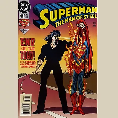 Buy Man Of Steel #45 ' Superman No More! Conduit Victorious - Louise Simonson Script • 0.84£
