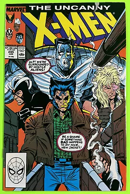 Buy Uncanny X-men #245 (marvel1989) Invasion Parody Alf Yoda Boba Fett | Vf 8.0 • 4.62£