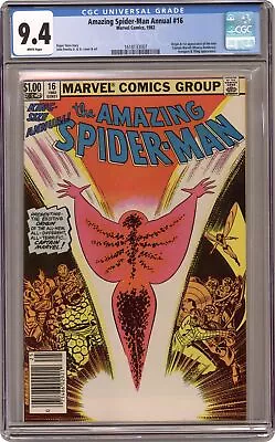 Buy Amazing Spider-Man Annual #16 CGC 9.4 1982 1618133007 • 165.34£