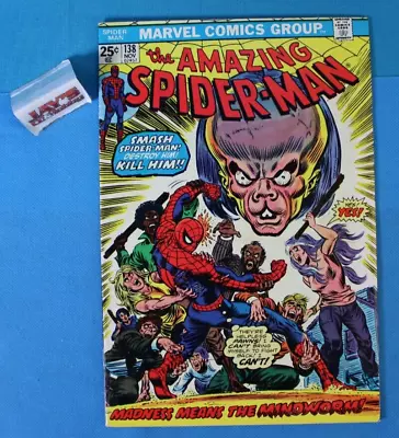 Buy The Amazing Spider-Man #138 1974 Marvel Comics • 12.43£