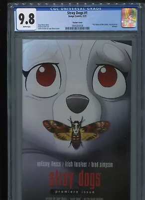 Buy Image Comics Stray Dogs #1 (2021) CGC 9.8 WHITE (1st Printing) Variant Cover • 31.06£